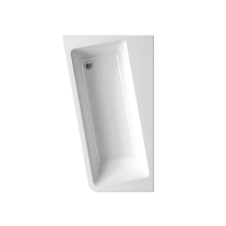  Cadă asimetrică Ravak 10°, acril, 160 x 95 cm, stânga, alb